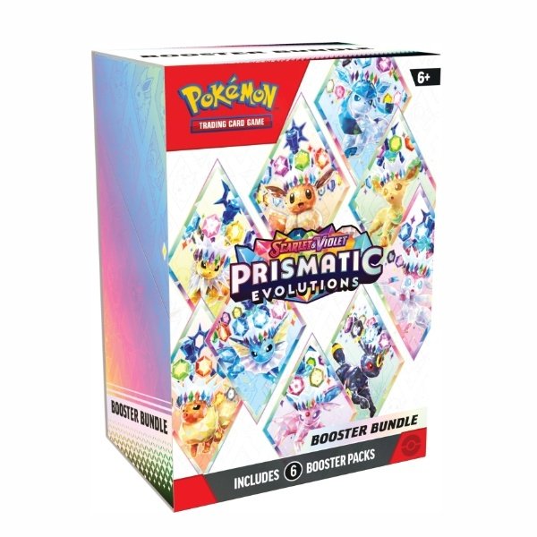 PokemonDealsTCG's tweet photo. Binder Collection &amp; Booster Bundles for Prismatic Evolutions Revealed✨️ https://t.co/FBrupacCfj