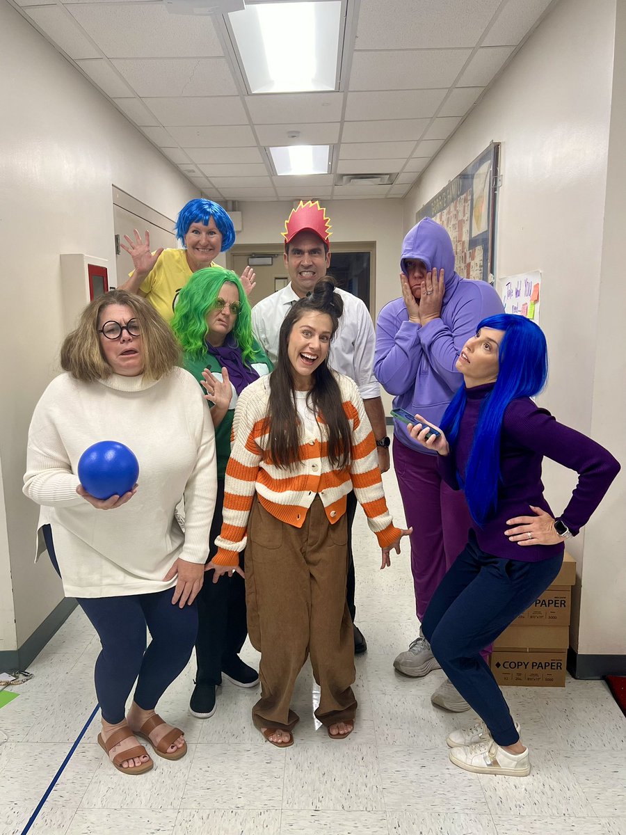 5th Grade + Gifted + VE teachers all played their roles for Book-O-Ween! #InsideOut2

<a href="/HCPSGorrieEL/">Gorrie Elementary School</a>