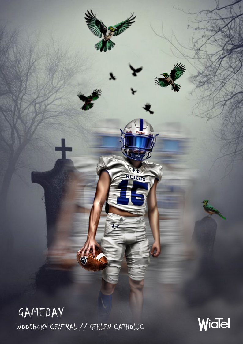 GameDay! Many team's season is over but we get the opportunity to strap on the pads tonight! Make the most of it! Gehlen Catholic in Le Mars. 7PM kick! 
Streaming: youtube.com/live/lATrOZvTE…