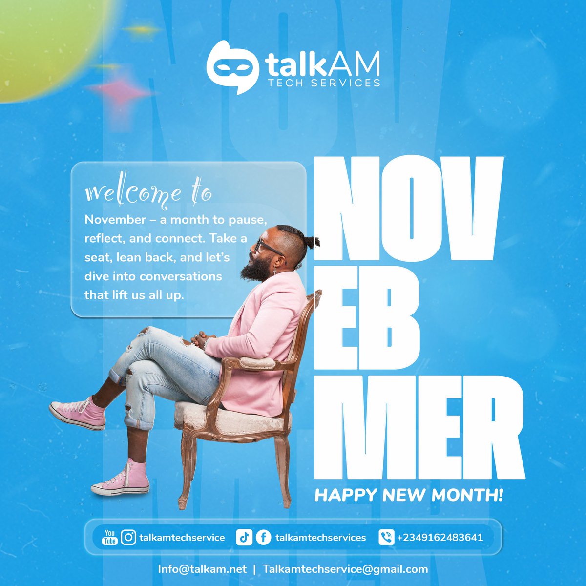 TalkAM_'s tweet image. Happy new month from all of us at TalkAM

#Talkam #MentalHealthAwareness #TBT #ThrowbackThursday #MentalHealthMatters #SpeakUp #EndTheStigma #SelfCare #HealingJourney #MentalHealthSupport