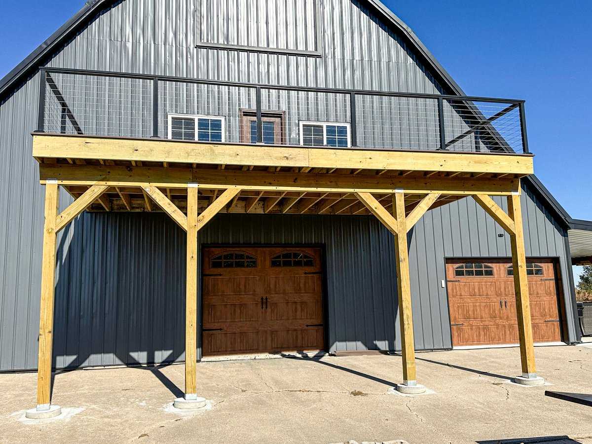 New deck, who’s this? Celebrating outdoor elegance in Crete, NE! 🛠💫
.
Built by James Siebert of C.A.T. Construction.
.
Decking: “Deckorators”
.
Railing: Prestige Cable rail system, supplied by ADI.

#newdeck #sacklumber #BigDeckEnergy