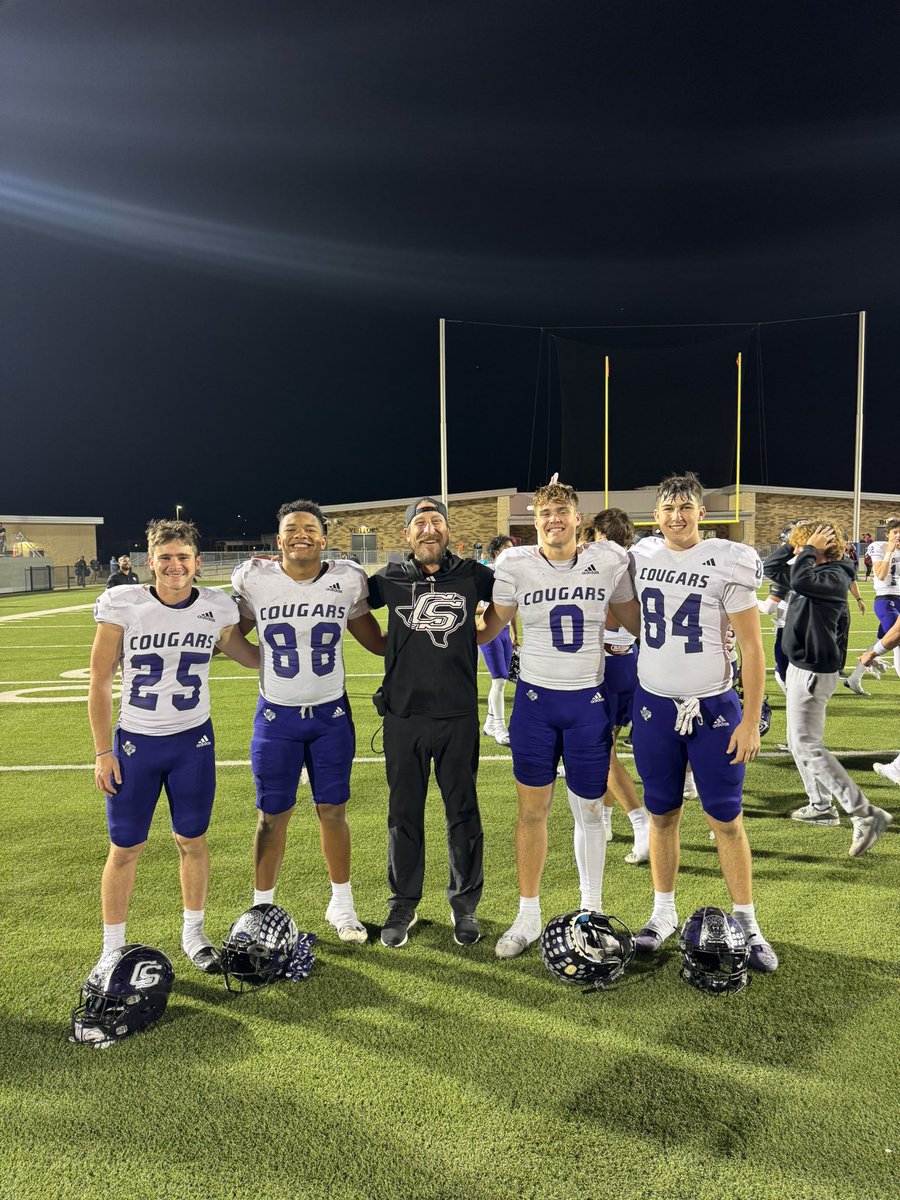 1-0 on a Thursday night in Texas! Very proud of these men and how they battled back last night. #cougs #dualthreat