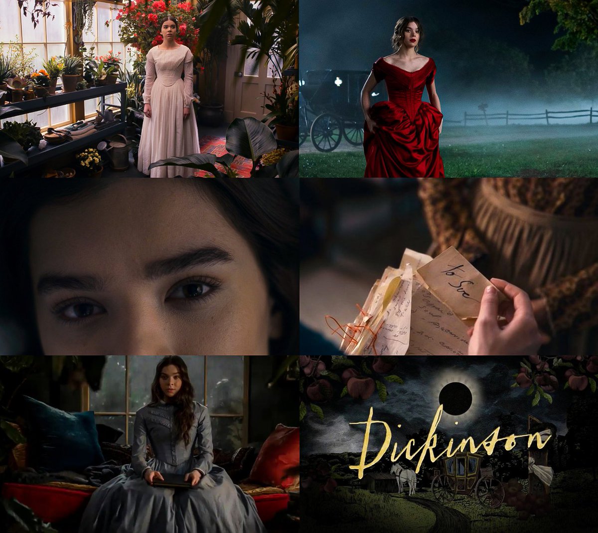 _filmcrave's tweet photo. #Dickinson starring Hailee Steinfeld premiered 5 years ago today. https://t.co/y97CZW171U