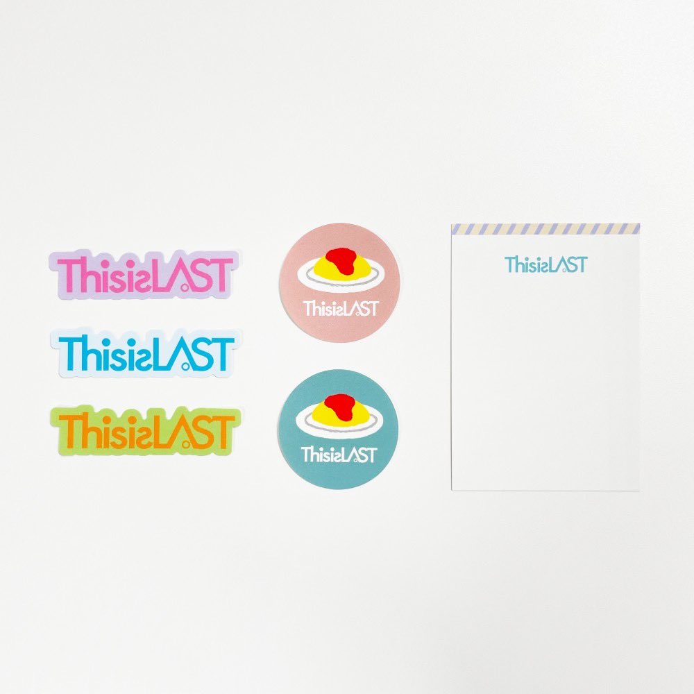 ThisisLAST NEW OFFICIAL GOODS 🛒🌟 ▫️ステッカーセット #01