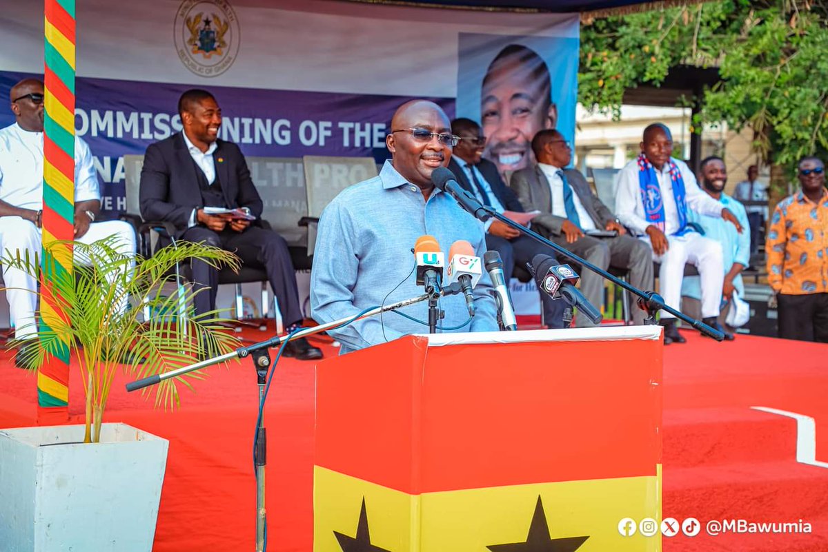 mohgovgh's tweet photo. In an effort to digitize healthcare delivery in the country, the Ministry of Health, supported by the Government of Ghana, has commissioned the National E-Health project also known as the Lightwave Health Information Management System (LHIMS) in Accra. https://t.co/2s8F7EgN9b