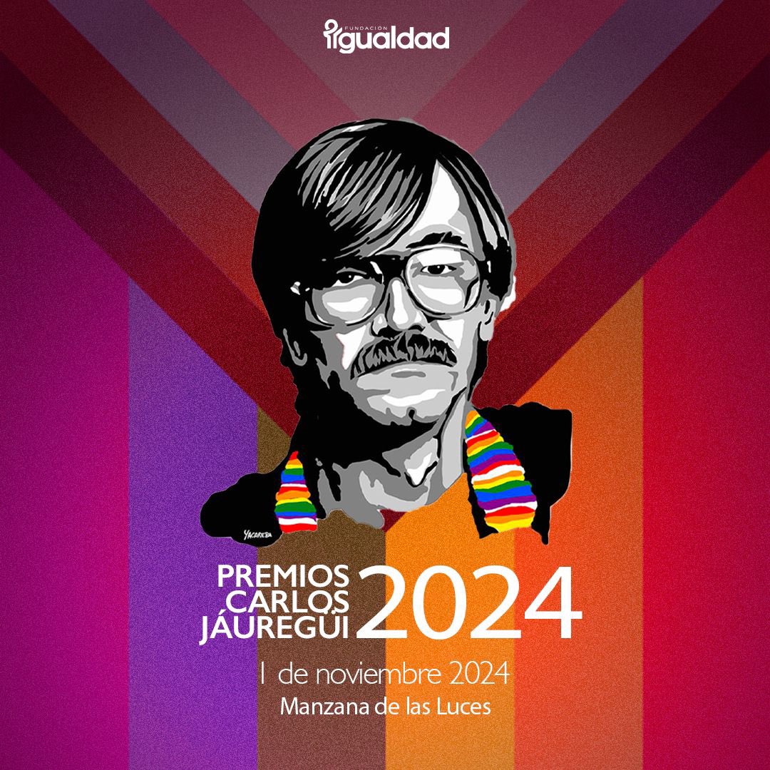 FundIgualdad's tweet photo. ⭐️ PREMIOS CARLOS JÁUREGUI 2024 ⭐️

📍 https://t.co/pgPjhf2e2D

🩷❤️🧡💛💚💜💙🩵🤍🤎🖤

#PremiosCarlosJáuregui
#Orgullo2024 #Orgullo #LGBTIQ+ #OrgulloBA #MarchaDelOrgullo #SemanaDelOrgullo #CarlosJáuregui #CarlosJáureguiSiempre https://t.co/8UxP3QAths