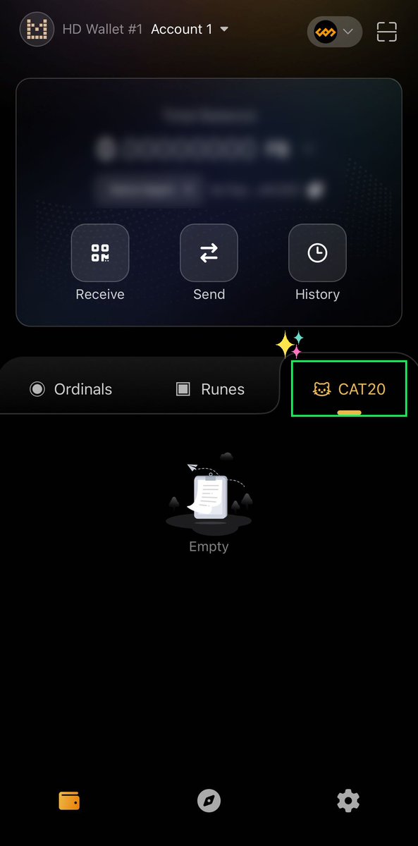 📢 UniSat App Update: New Features Available (iOS v0.2.6, Android v0.2.22)

The latest update of the UniSat App introduces the following features:

🔸 CAT20 Market Support: Users can now access and trade on the #CAT20 market directly within the app.
🔸 CAT20 Transfer and Merge: