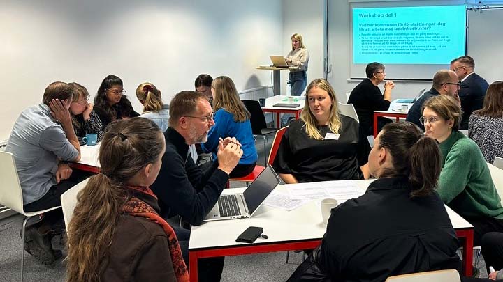 På en workshop arrangerad av Region Sörmland, Länsstyrelsen i Södermanlands län, Intuizio och BioDriv Öst diskuterade kommunrepresentanter från hela Sörmland konkreta strategier för att öka elektrifieringen för lätta och tunga transporter. Tack för en givande dag! #biodrivöst
