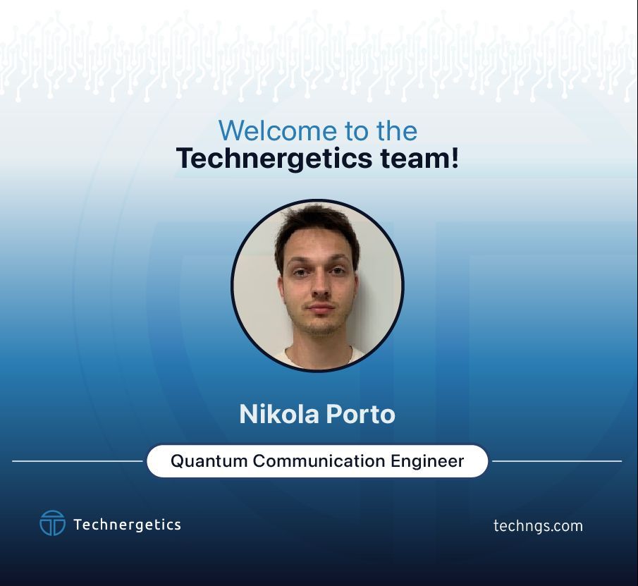 We’re happy to introduce Nikola, our new Quantum Communications Engineer! A Georgia Tech grad in Electrical Engineering, Nikola brings hands-on experience from AFRL’s trapped-ion team, contributing to projects like low-crosstalk PICs &amp; hardware for barium traps. Welcome Nikola!