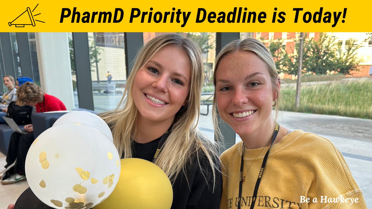 UIPharmacy's tweet photo. It’s finished! Now don’t delay! Hit submit to send that Doctor of Pharmacy application to the UI College of Pharmacy under the early priority deadline! Final deadline is March 3. @PharmCAS #futurePharmD #futurepharmacist https://t.co/KxwLjKvnkX