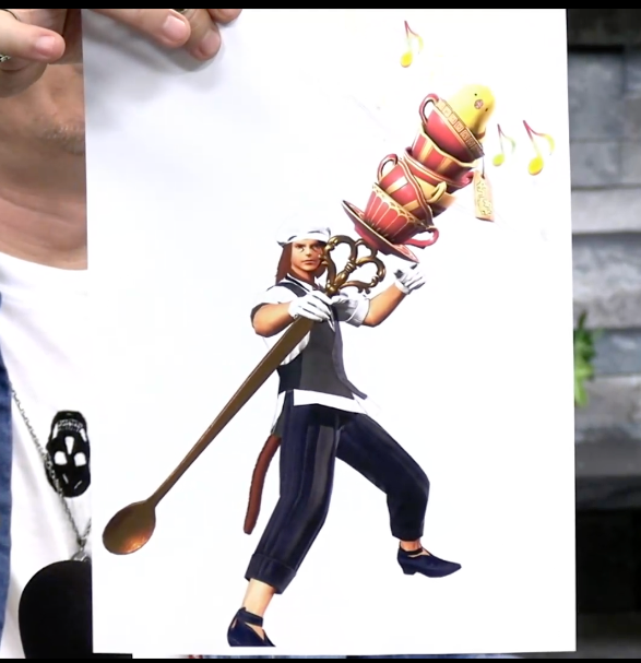 KaiyokoStar's tweet photo. Caster weapon joke glams https://t.co/xh7XapVnIc