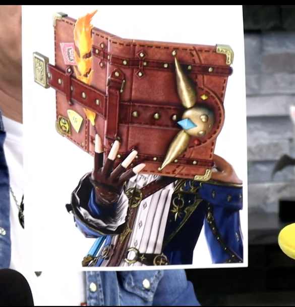 KaiyokoStar's tweet photo. Caster weapon joke glams https://t.co/xh7XapVnIc