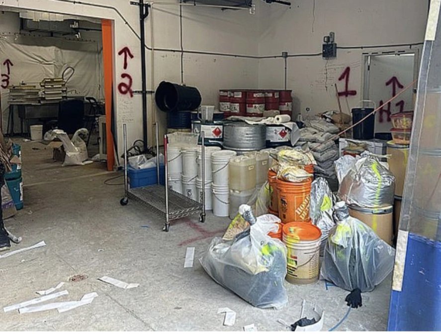 Here’s your daily reminder that harm reduction programs are NOT killing Canadians … illicit toxic drugs are.

Here’s the head of the RCMP’s federal policing program in B.C., describing the massive amount of deadly drugs found in the latest bust of a “super lab” in B.C.:

“…the