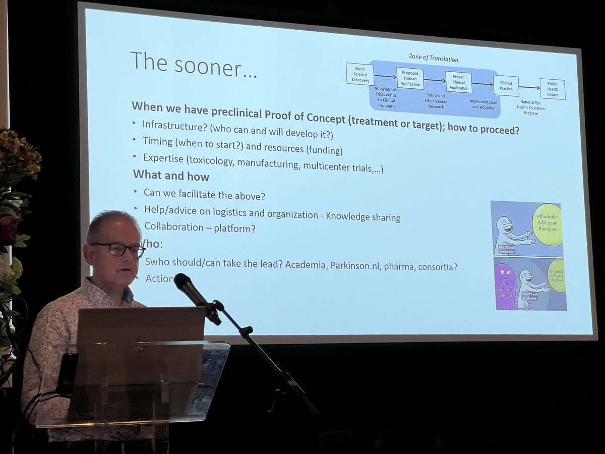 DPSConference24's tweet image. Something that makes #dps special is the close involvement of patient researchers. Here Paul gave us his insights into translational neuroscience, great stuff! #Parkinsonsdisease #translationalresearch