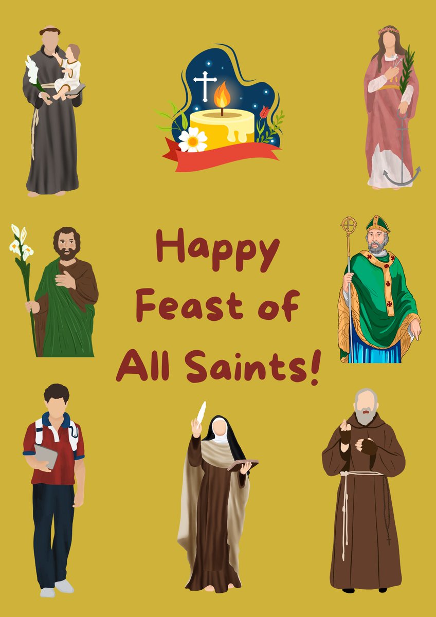 Happy Feast of All Saints!

Who is your favourite Saint? 🙏
