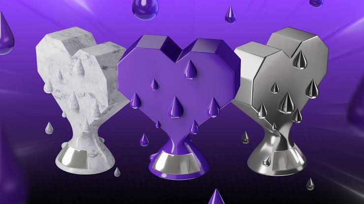 Fpcom_tr's tweet photo. Jahrein, Twitch'in 5 ve 50 milyon saat izlenen yayıncılara verdiği Bleed Purple heykellerinin gümrüğe takıldığını ve bu ödülleri alabilmek için ödeme yapması gerektiğini açıkladı.
#jahrein #twitch #hours #bleedpurple #gumruk #kick #dlive #nimo #nonolive https://t.co/PEBZ07Ss9c