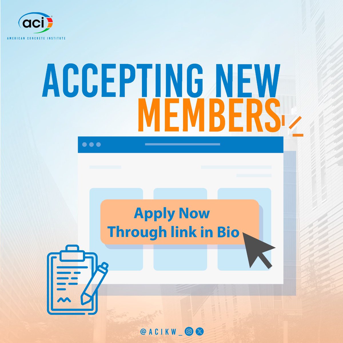 Accepting New Members
Join the aci family

docs.google.com/forms/d/e/1FAI…