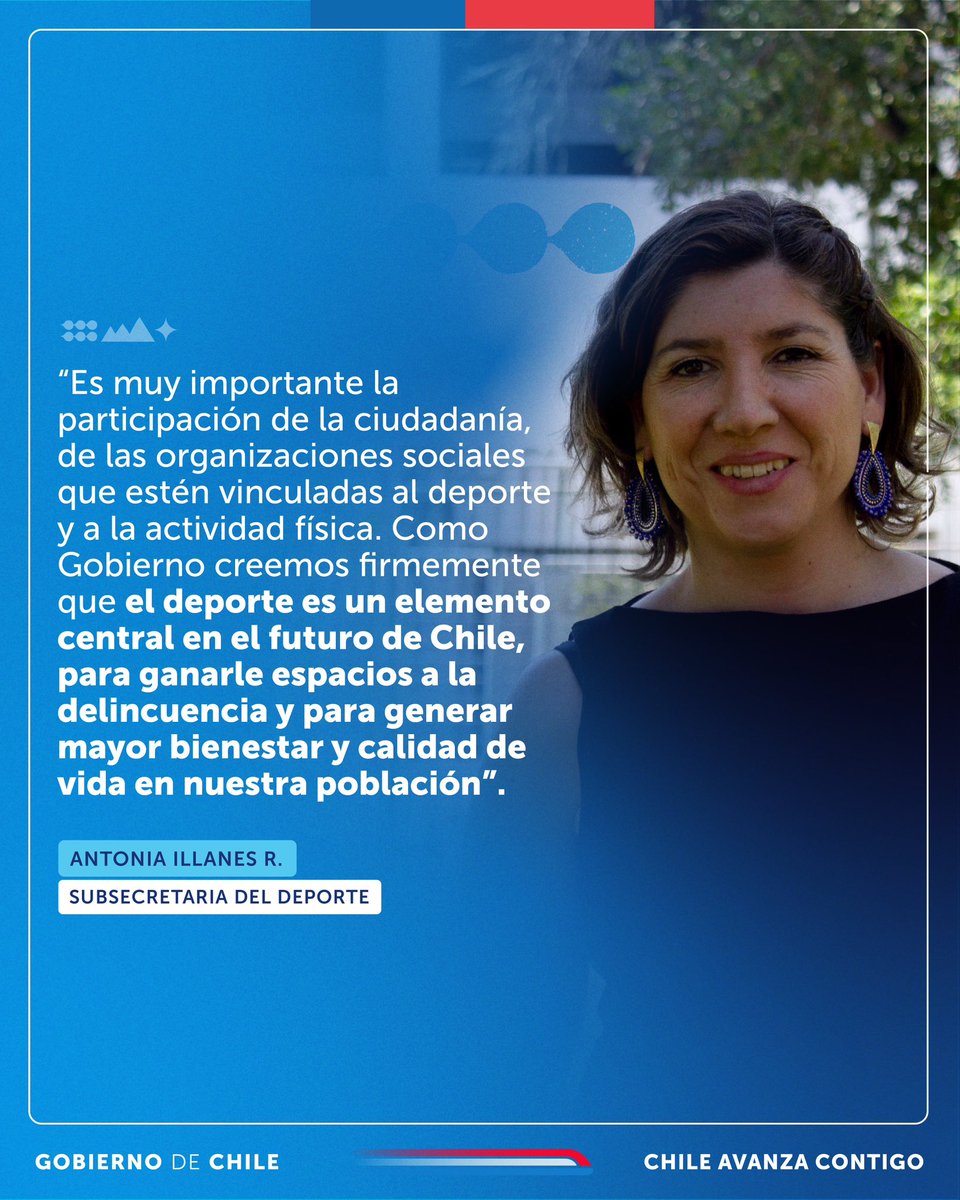 El proceso de la actualización de la Política Nacional de Actividad Física y Deporte, contempla la recolección de datos e información a partir de las y los ciudadanos

➡️ No te quedes fuera y entra mindep.cl para contestar la encuesta en línea 🙌🏻