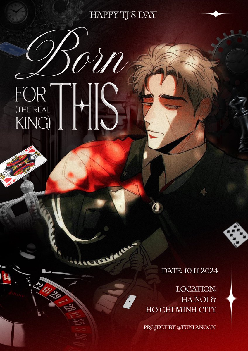 #HAPPY_TJ_DAY

💛 [𝐁-𝐃𝐀𝐘 𝐄𝐕𝐄𝐍𝐓] 𝐁𝐎𝐑𝐍 𝐅𝐎𝐑 𝐓𝐇𝐈𝐒 (𝐓𝐇𝐄 𝐑𝐄𝐀𝐋 𝐊𝐈𝐍𝐆)

𝐇𝐚𝐩𝐩𝐲 𝐛𝐢𝐫𝐭𝐡𝐝𝐚𝐲 𝐭𝐨 𝐎𝐡 𝐓𝐚𝐞𝐣𝐨𝐨𝐧 - 𝐓𝐉 𝐖𝐞𝐭 𝐒𝐚𝐧𝐝

Date: 10/11/2024

Location: Hanoi &amp; HCMC 🇻🇳

<a href="/dkbyak/">DOYAK</a> <a href="/Do7_ENT/">Do7 Ent.</a>
#WETSAND 
#웻샌드