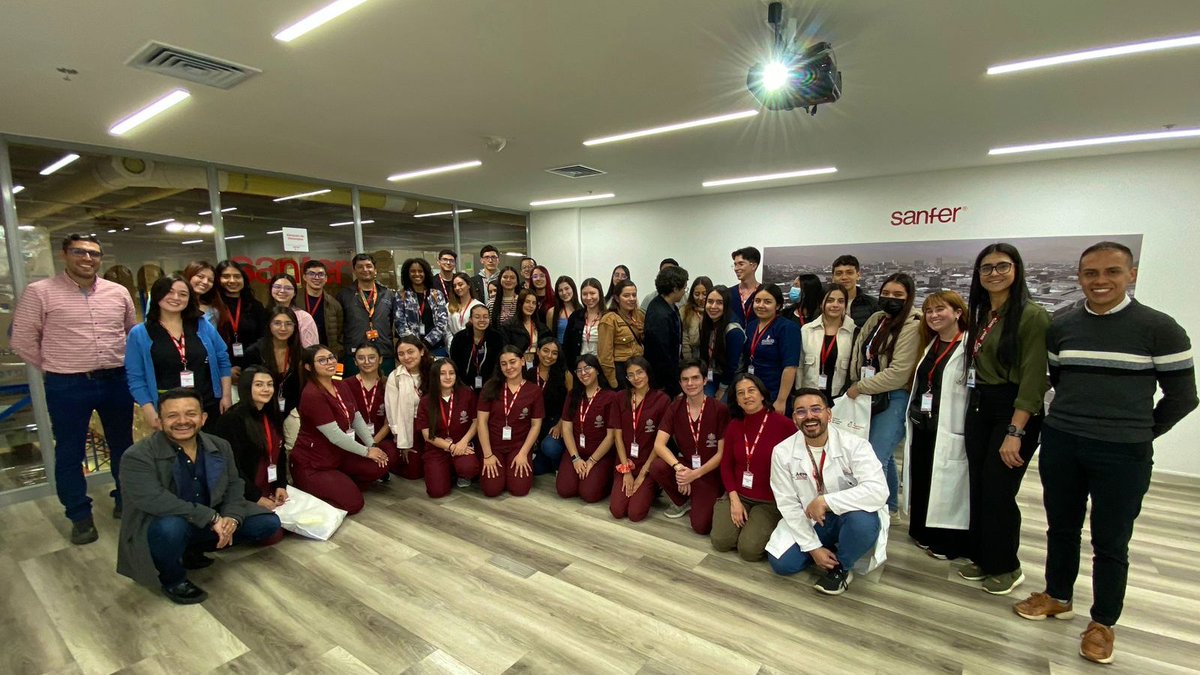Realizamos una visita industrial a la planta de Producción de medicamentos del grupo Sanfer (Bussie - Labinco) con 45 estudiantes y docentes de universidades líderes en Química Farmacéutica: organizada por nuestro proyecto #Innovapharma