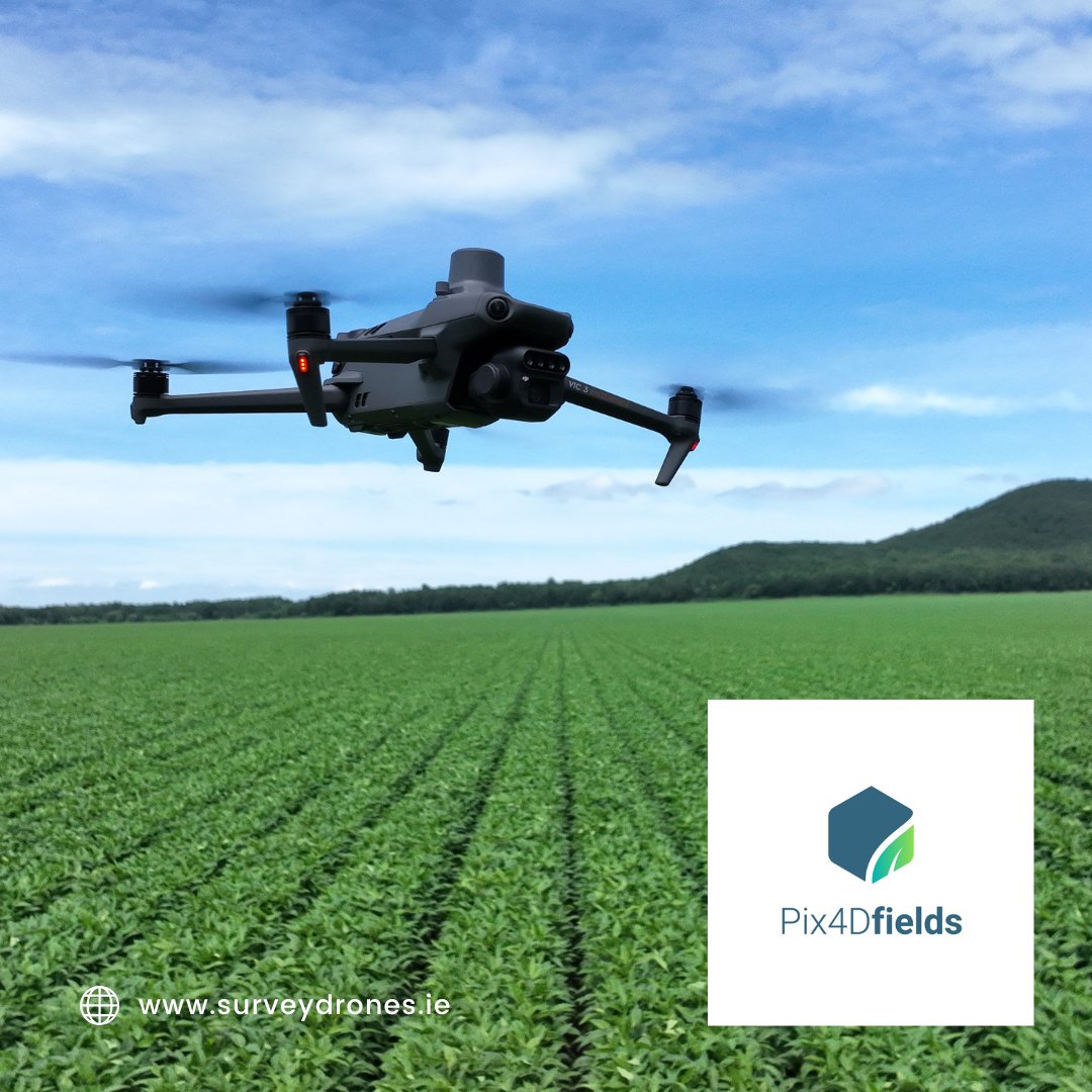 SurveydronesI's tweet image. Looking for the Best Drone Software Solution for Agricultural Mapping? Look no further than #Pix4Dfields! Save time and money with the powerful combination of DJI #Mavic3 Multispectral and Pix4Dfields. 

#SurveyDronesIreland #droneIreland #AgricultureIreland #DJIMavic3