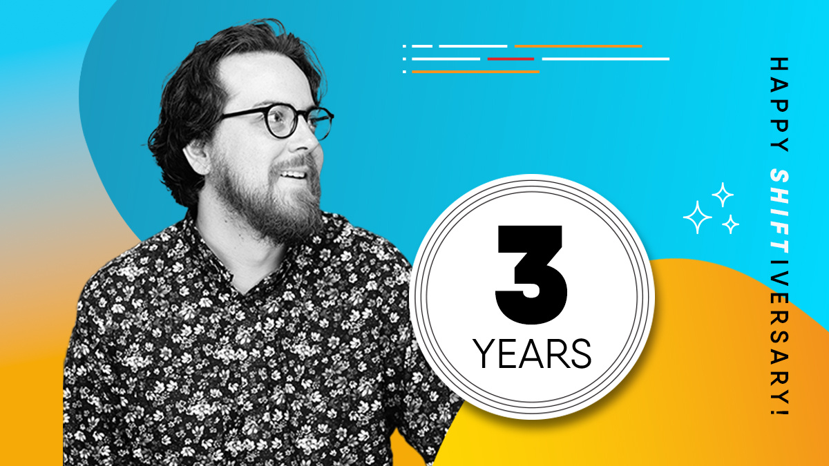 Yippee to year 3 with Harrison! He's the kind of guy who can tackle any challenge with ease, whether he's collaborating with clients or brainstorming with our internal teams. He's got that balance of insight + easygoing – always bringing ideas to the table. Happy Anniversary!