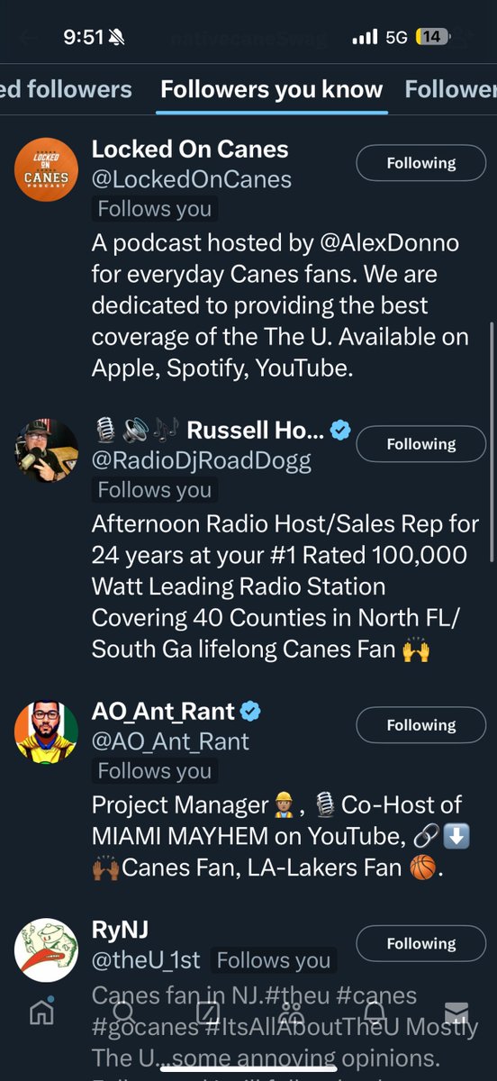 KappaCane's tweet photo. Whole lotta y’all following this racist account. 🧐 #PointThemOut https://t.co/zfpgb9CzJG