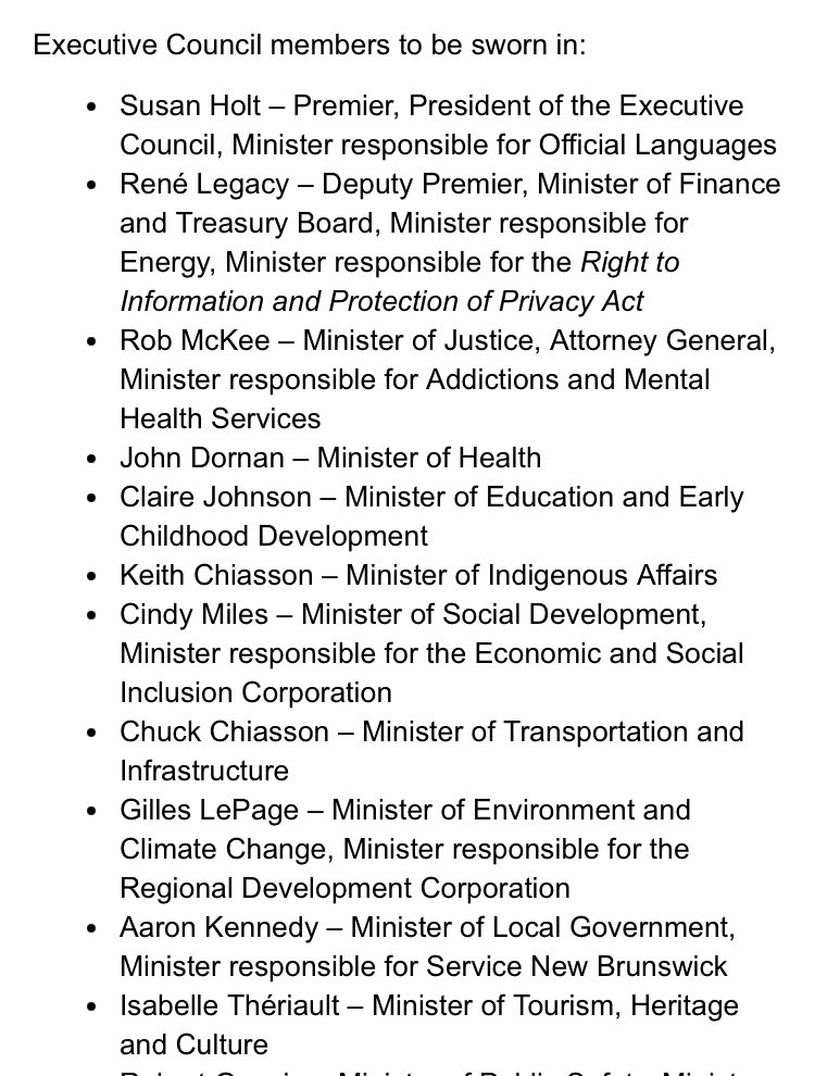 poitrasCBC's tweet photo. 🚨🚨🚨 HOLT CABINET LIST: https://t.co/J9lCem4boP