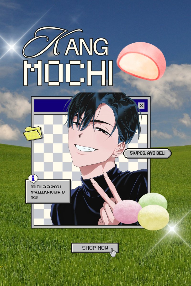 archievistee's tweet photo. "Kang Mochi"
-- setelah kena mental dan tutup bisnis denger curhat, ivan kembali membawa ide bisnis baru. kali ini ia beneran niat dan punya modal. bisnis apa tuh? yak, bisnis jualan mochi.

#ALNST #ivan #ivantill slight #mizisua #tillmizi local au https://t.co/hQGTrEQ3js