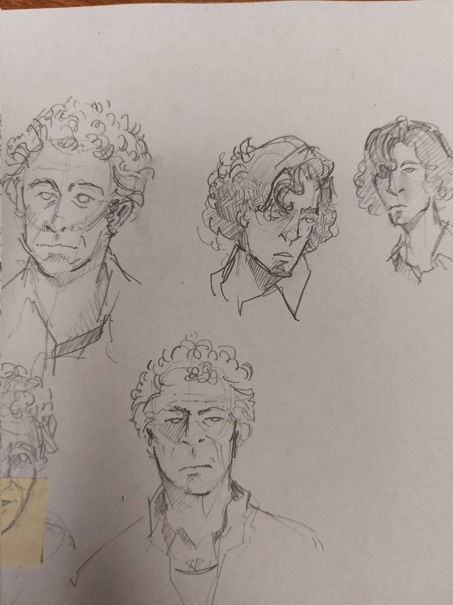 Some daniels and armands I did in pencil a few weeks ago