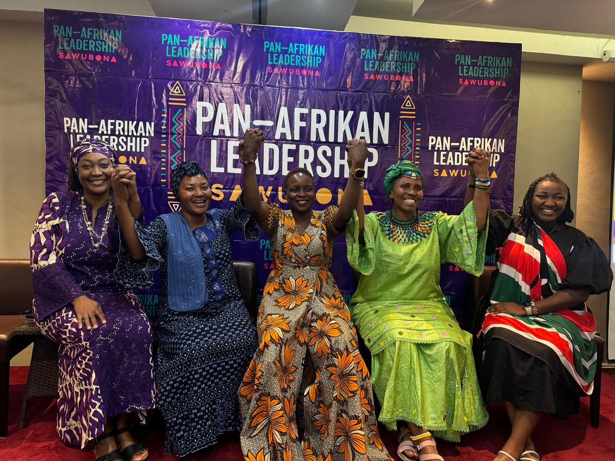 Jean Ngobi (@jeanngobi1) on Twitter photo The level of togetherness , community and feminist knowledge sharing at the Afrikan Leadership Sawubona is immeasurable <a href="/kachambwa/">Memory Kachambwa</a>
<a href="/amwaafrika/">Akina Mama wa Afrika</a> <a href="/WinnieKiiza/">Winnie Kiiza</a> <a href="/KhanyisileLt/">Nomkhubulwane Thingo LweNkosazana</a> , I see you 💪
#leadershipsawubona The level of togetherness , community and feminist knowledge sharing at the Afrikan Leadership Sawubona is immeasurable <a href="/kachambwa/">Memory Kachambwa</a>
<a href="/amwaafrika/">Akina Mama wa Afrika</a> <a href="/WinnieKiiza/">Winnie Kiiza</a> <a href="/KhanyisileLt/">Nomkhubulwane Thingo LweNkosazana</a> , I see you 💪
#leadershipsawubona