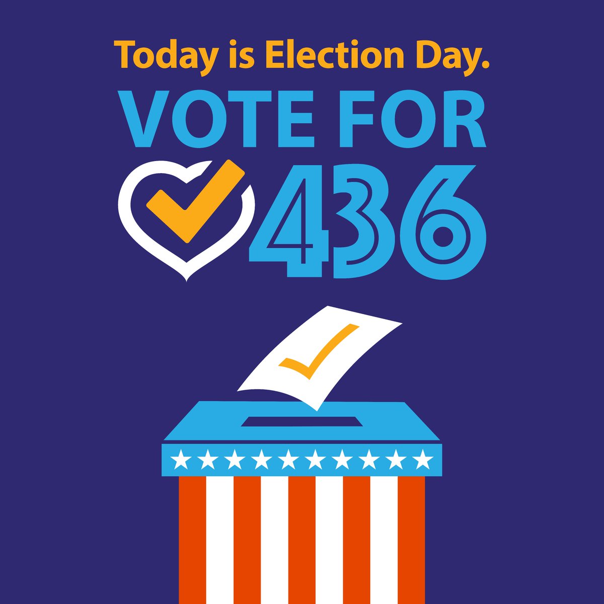 The Good Life is only possible if we support hardworking Nebraskans. #VoteFor436 so all workers can earn and use paid sick time. 🗳️