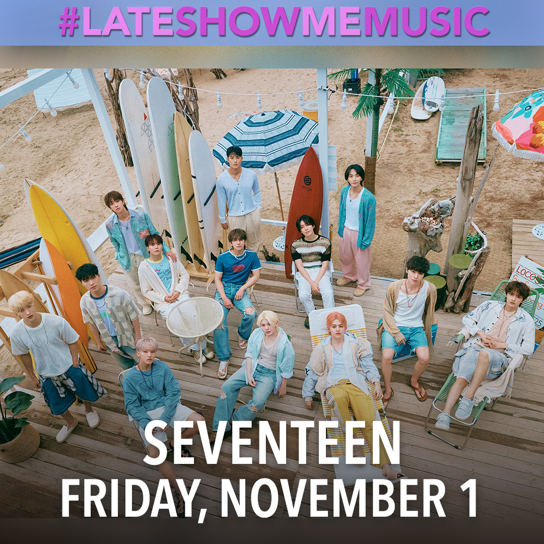 pledis_17's tweet photo. [NEWS] SEVENTEEN will perform "LOVE, MONEY, FAME (DJ Khaled) (English Ver.)" on #LateShowMeMusic. Remember to check out @StephenAtHome's @colbertlateshow
⏰ Nov 1, 6PM (ET) | Nov 2, 7AM (KST)

#SEVENTEEN #세븐틴
#SPILL_THE_FEELS
#LOVE_MONEY_FAME
#Colbert https://t.co/rHOUdaJKoI
