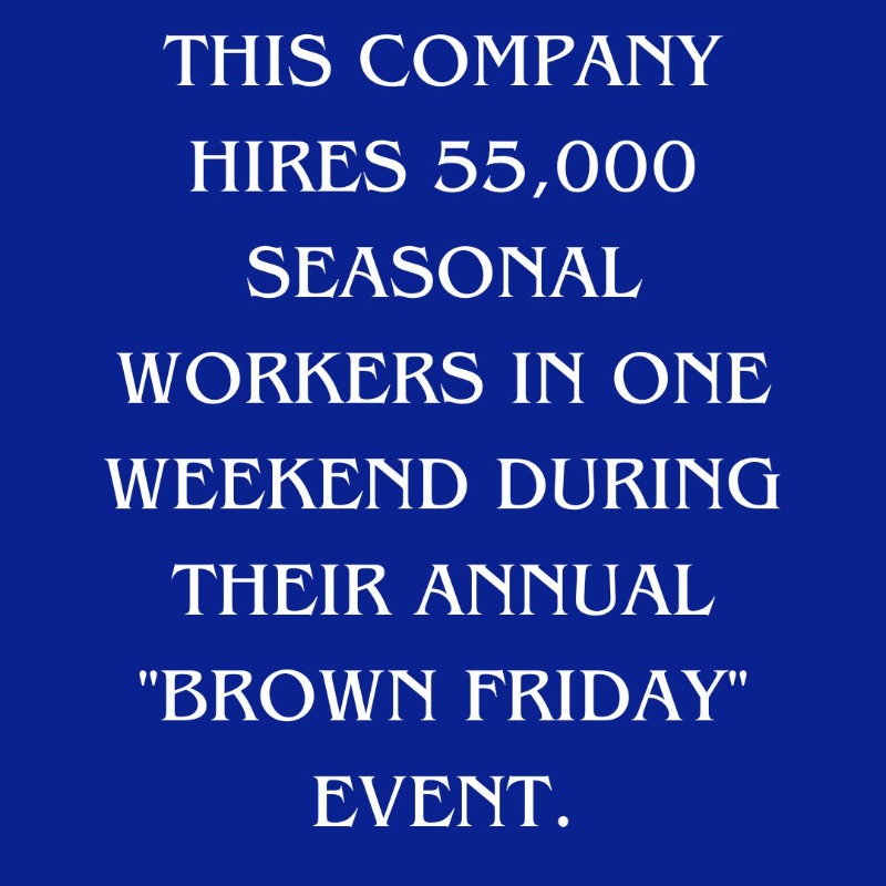 UPS's tweet photo. ✨What is UPS? ✨

Brown Friday is here! 👏👏👏 In-person events + virtual events = 55,000 seasonal workers hired in ONE weekend. 🤯

Click below to learn more and find an event near you.
#SeasonalJobs #Hiring