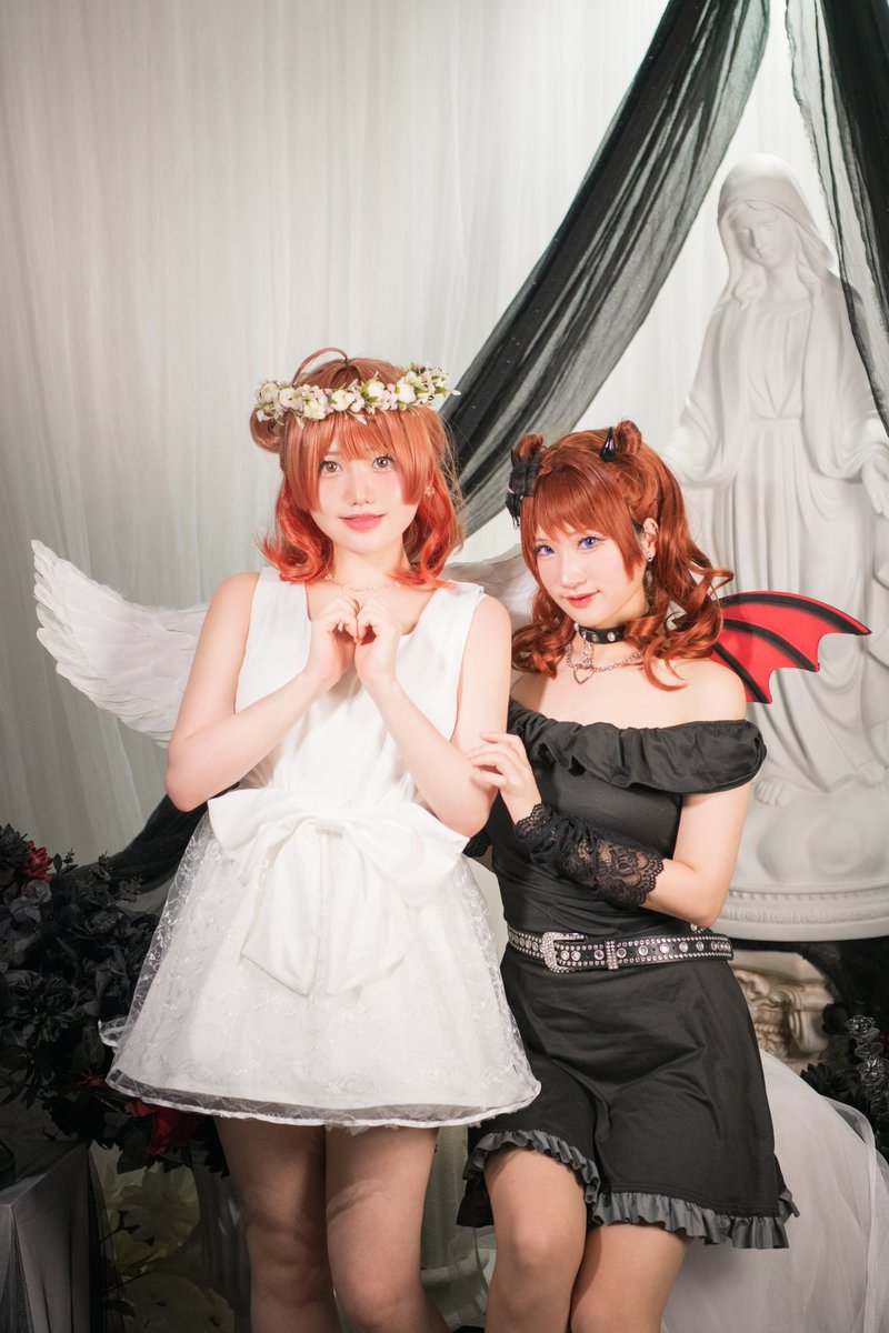 _kim_garu's tweet photo. [※COS※]

学園アイドルマスター
花海佑芽🍙
花海咲季🌸

『POP UP SHOP in GiGO』

天使😇と悪魔😈

📸 @nozenoze https://t.co/U6A2jlOEmY