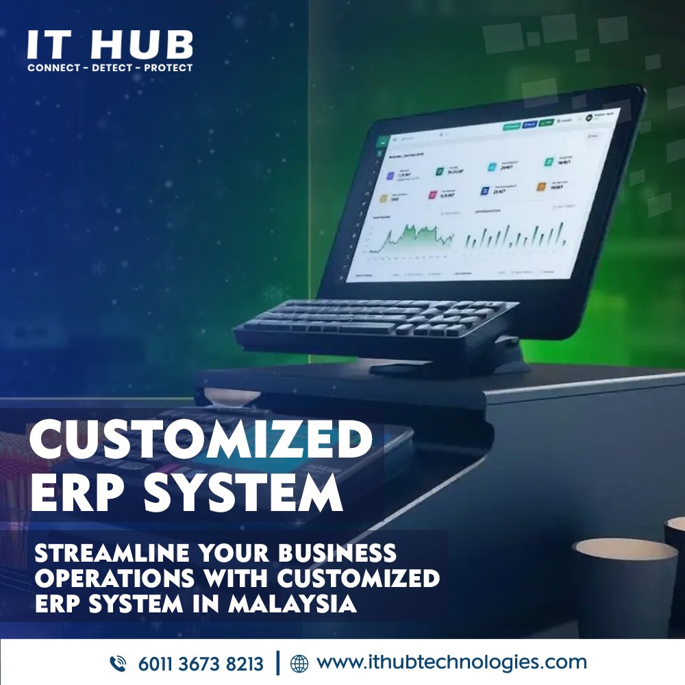 ITHubTech615's tweet image. Tired of juggling systems that don’t quite fit? It’s time to bring everything together with an ERP system 

#itinfrastructuredevelopment #itinfrastructure #ITCompanyKL #ITCompanyMalaysia #itsolutions #itsupportservices #BusinessTransformation #ERPSolutions
