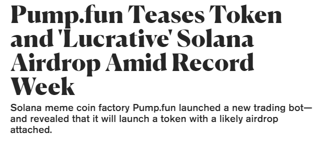 CC2Ventures's tweet photo. What if from here on out, the only airdrops that will be worth a decent amount come from projects with real, tangible product-market fit?

▫️ Hyperliquid 
▫️ PumpFun
▫️ PolyMarket

Ironically, they're all centered around Crypto's #1 use case: Speculation

Interestingly, both PumpFun and Polymarket recently either confirmed or hinted at a token, while Hyperliquid's $HYPE is set to launch late November.

The drawback?
It's VERY easy to get zeroed out on your entire balance, and >90% of active investors/speculators lose money long-term.

By Airdrop Farming those platforms, at least one of the following three scenarios HAS to be true:

▫️ You're not part of the 95% and have some form of edge—in other words, you possess a PhD in gambling.
▫️ You're taking a calculated bet, minimizing losses, and banking on the airdrop you receive to dwarf the money you've burned in the Casino.
▫️ You would gamble on those platforms anyway and actually enjoy it; the airdrop is just the cherry on top.

If neither of the above points fit you, then I wouldn't force it as you might end up deeply underwater.

As for me? I farmed Hyperliquid extensively, recently got zeroed on Polymarket (-$2,200), and might gamba a bit on PumpFun.

Crypto is just one massive Casino anyway.