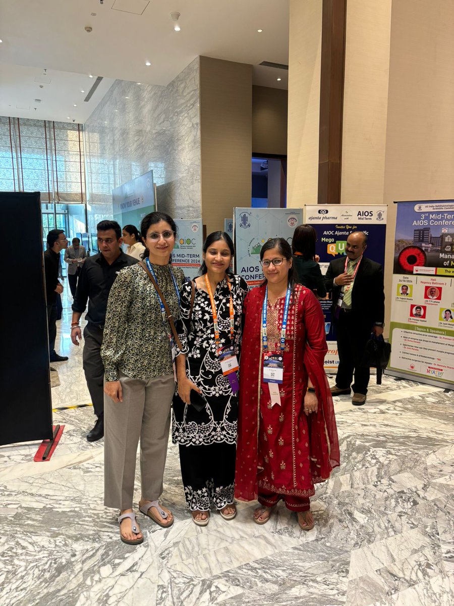Attended 3rd Midterm AIOC,  Dehradun academically fulfilling, presented paper, moderated sessions, made new connections along with catching up with old buddies @ssphpgti