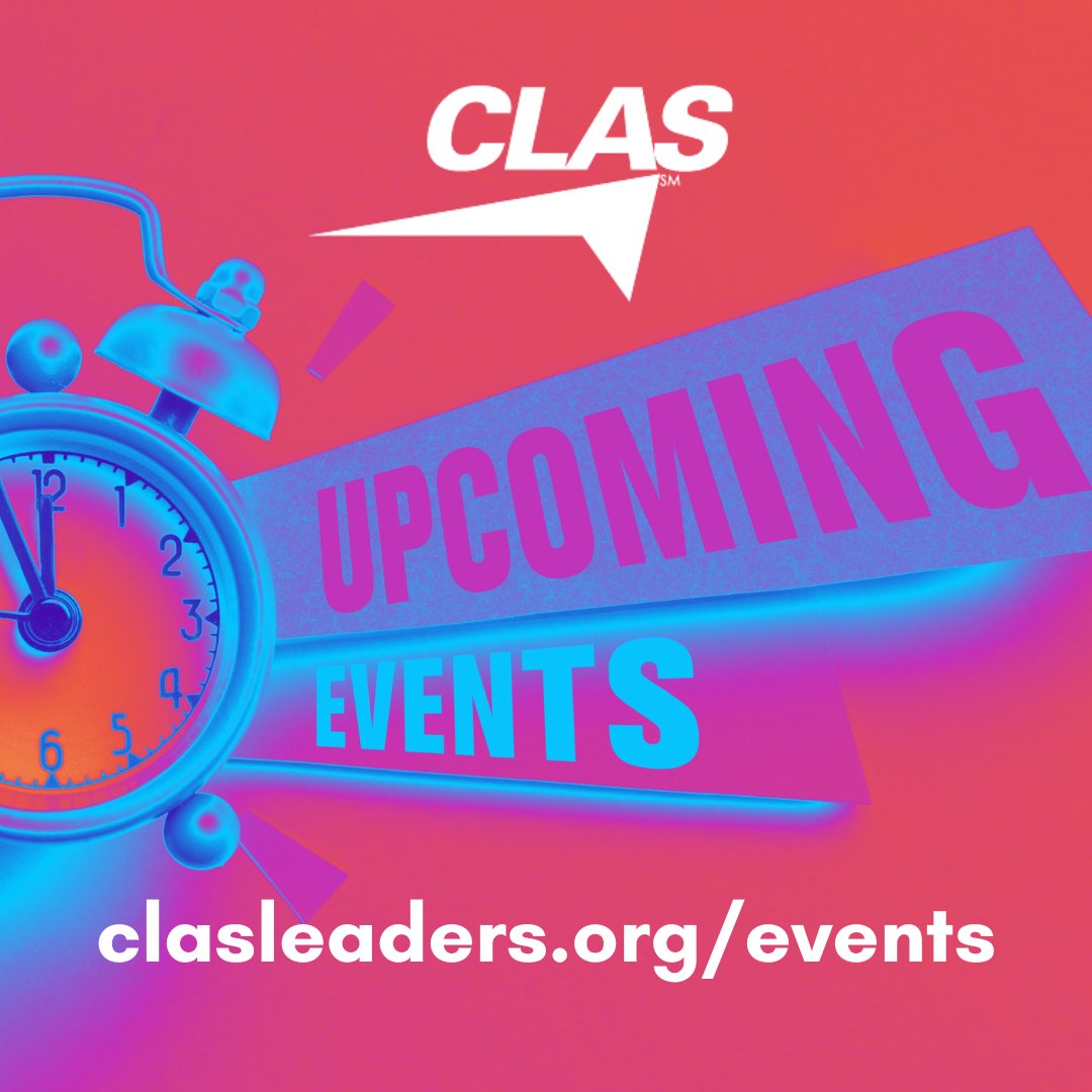 clasleaders's tweet photo. Need the latest on upcoming events? 📅 Our CLAS events page has everything you need to stay informed. Visit now! https://t.co/15KWCEuQ4I #CLASEvents #EdDevelopment https://t.co/kBacQ1ojcq