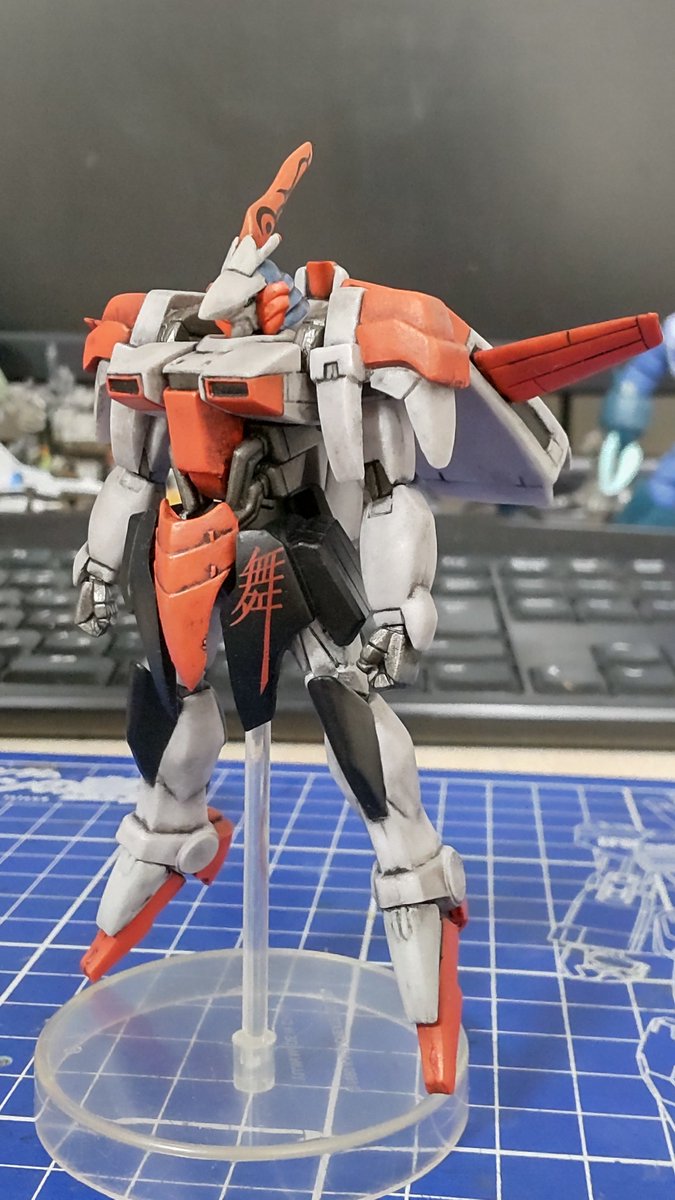 STGヒストリカの武者アレスタに、汚し兼スミ入れを施しました。 もう 