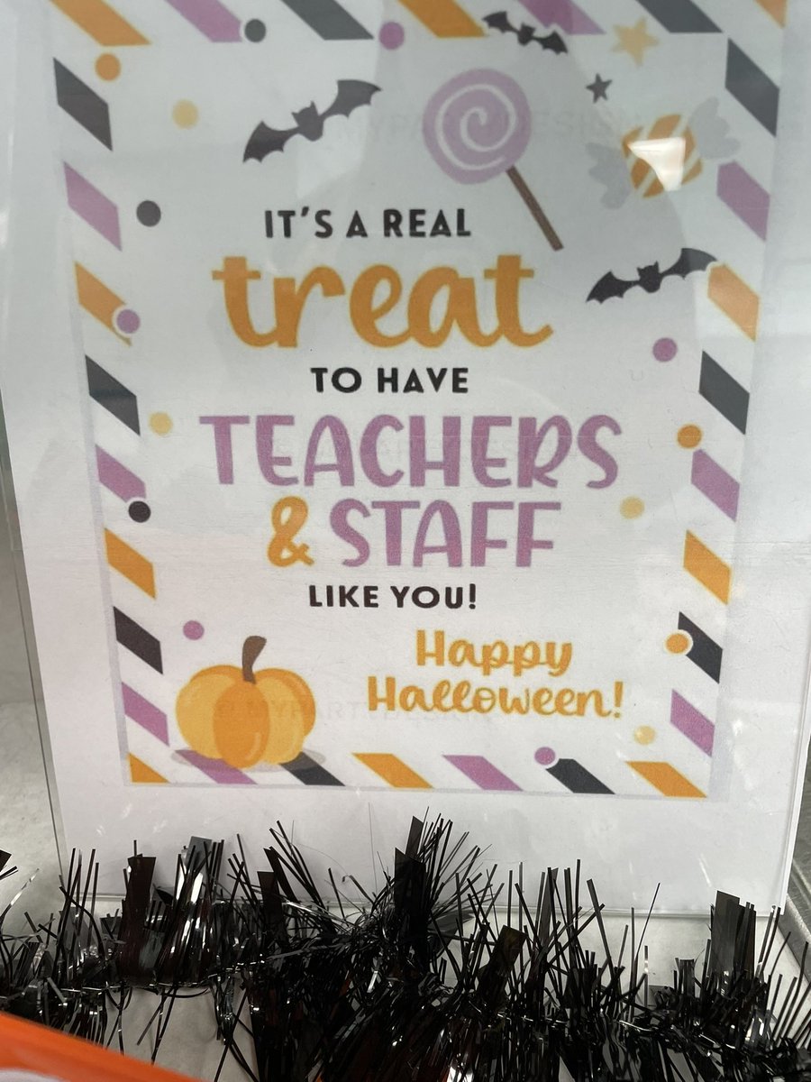 Thank you <a href="/afespta/">AFESPTA</a> for the Halloween Week Fuel!!!
