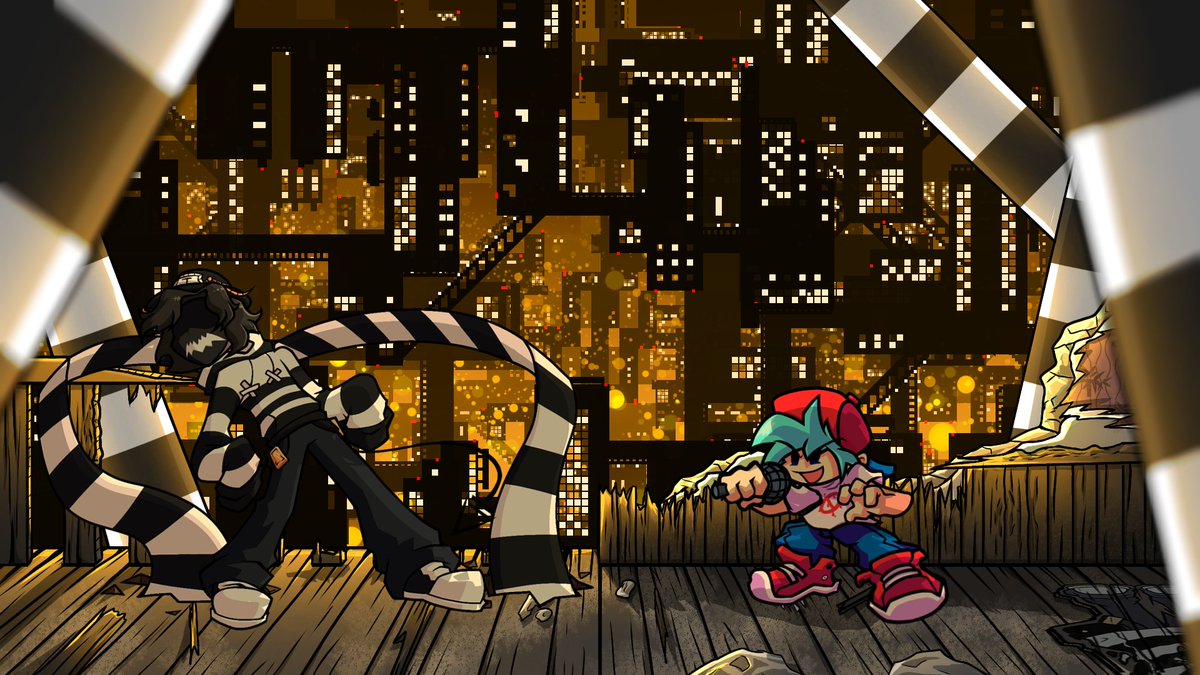 Don't make the Boss angry... 

#fridaynightfunkin 
#fridaynightfunkinmod 
#mansionofcreations