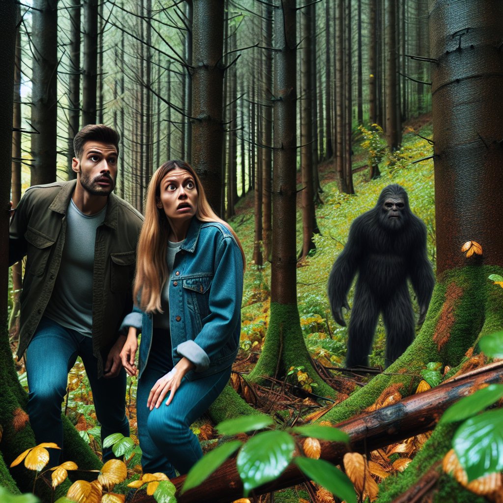 HorrifyingHist1's tweet image. Legend has it that a massive Sasquatch🦍 roams the forests of British Columbia🌲 in Canada. Locals claim to have encountered the elusive creature, sparking debates about its existence. #Sasquatch #BCmyths #Canadianlegends