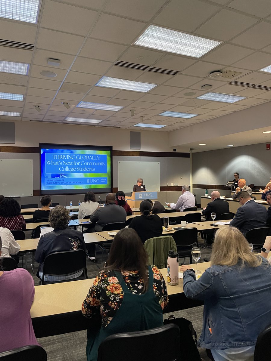 World View (@uncworldview) on Twitter photo We started our Community College Symposium with opening remarks made by our own Charlé LaMonica and North Carolina Community College Systems President <a href="/jeffcox68/">Dr. Jeff Cox</a>. We are looking forward to a great day! #GlobalED #CommunityCollegeSymposium #NC #GlobalEducation We started our Community College Symposium with opening remarks made by our own Charlé LaMonica and North Carolina Community College Systems President <a href="/jeffcox68/">Dr. Jeff Cox</a>. We are looking forward to a great day! #GlobalED #CommunityCollegeSymposium #NC #GlobalEducation