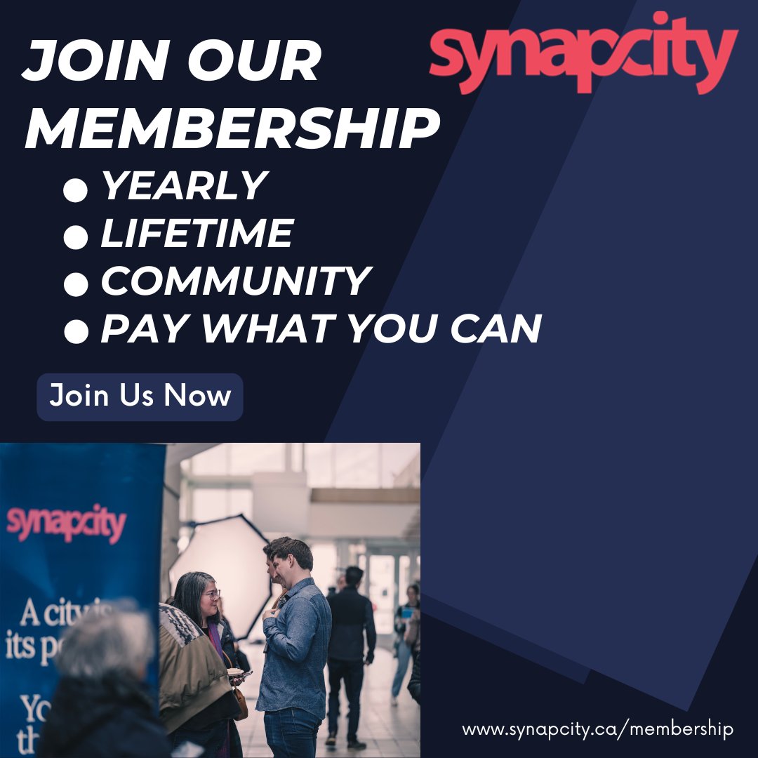 Synapcity now has membership! Support the work we are doing through one of our membership tiers and help keep civic engagement and education going strong in Ottawa.

Head over to our membership webpage and make your pledge today.

synapcity.ca/membership/

#membership # support