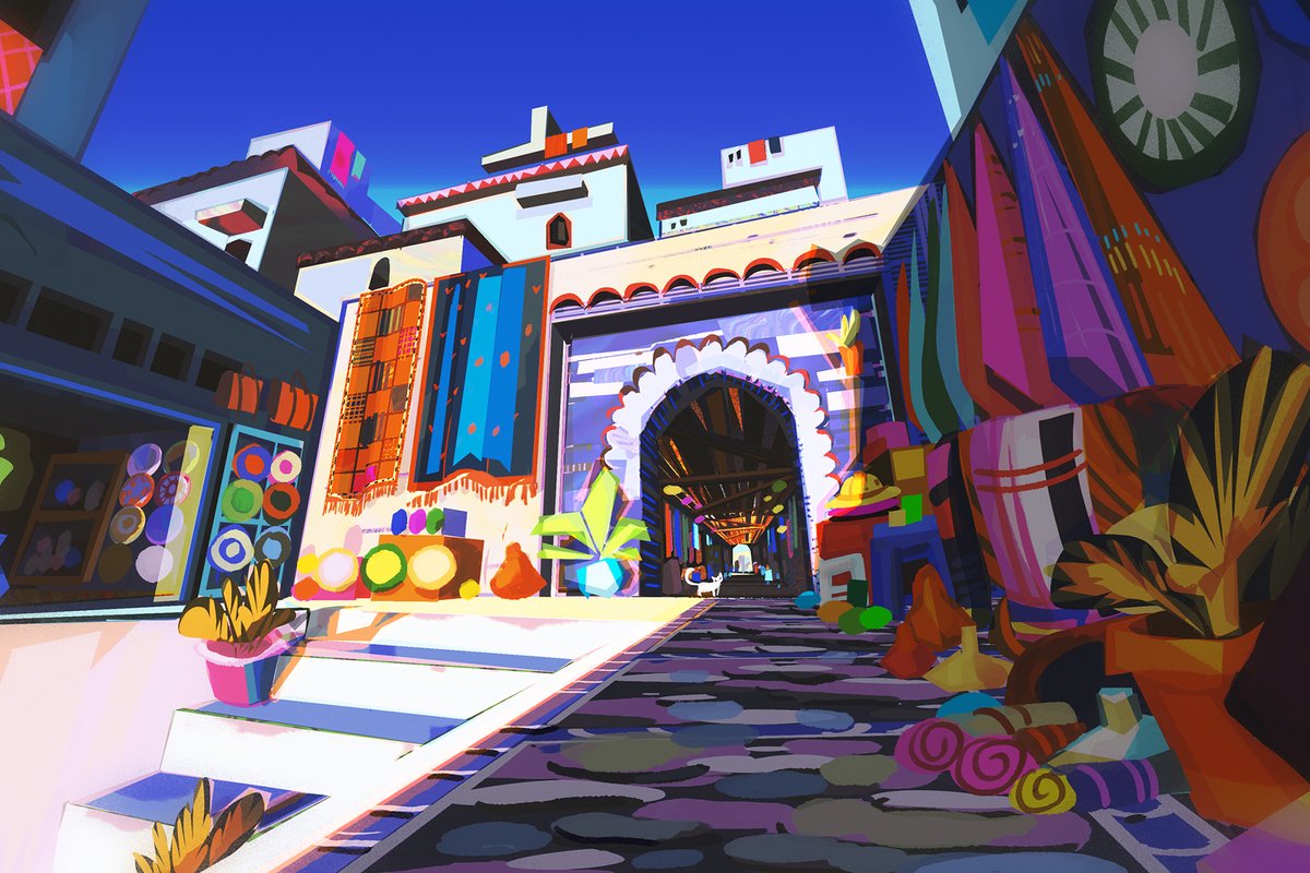 gillianthreeG's tweet image. I'm Gillian and I love designing and painting backgrounds and sets for games and animation ☀️📷 ☀️