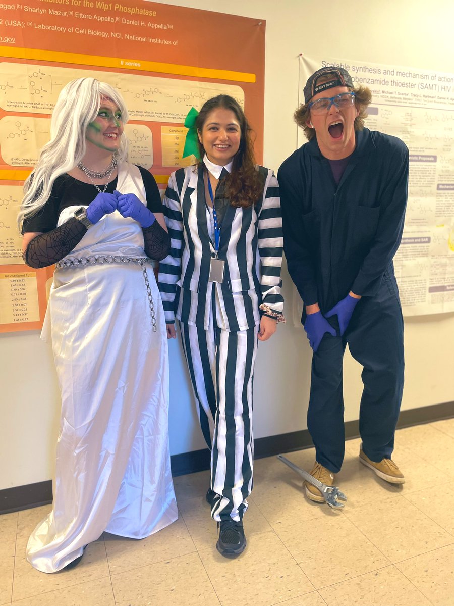 Here to put the “boo” in boo-orthogonal click chemistry—and maybe pull a few tricks (or treats)! 🎃🧪

Happy #Halloween from the lab! #SpookyScience #LabHalloween