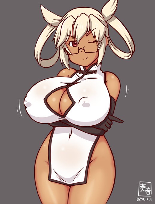 「フッ、おいで…遊んで欲しいのかい?」

#艦これ版真剣お絵描き60分一本勝負_20241101
#武蔵 