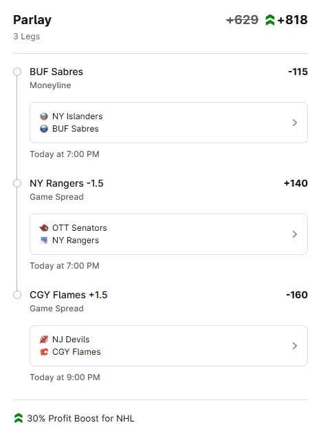 CincyEv's tweet photo. A couple ESPN promos. 
.4u QK - Hockey 
2.5u Scotts Specials https://t.co/oS8x6FO0M0