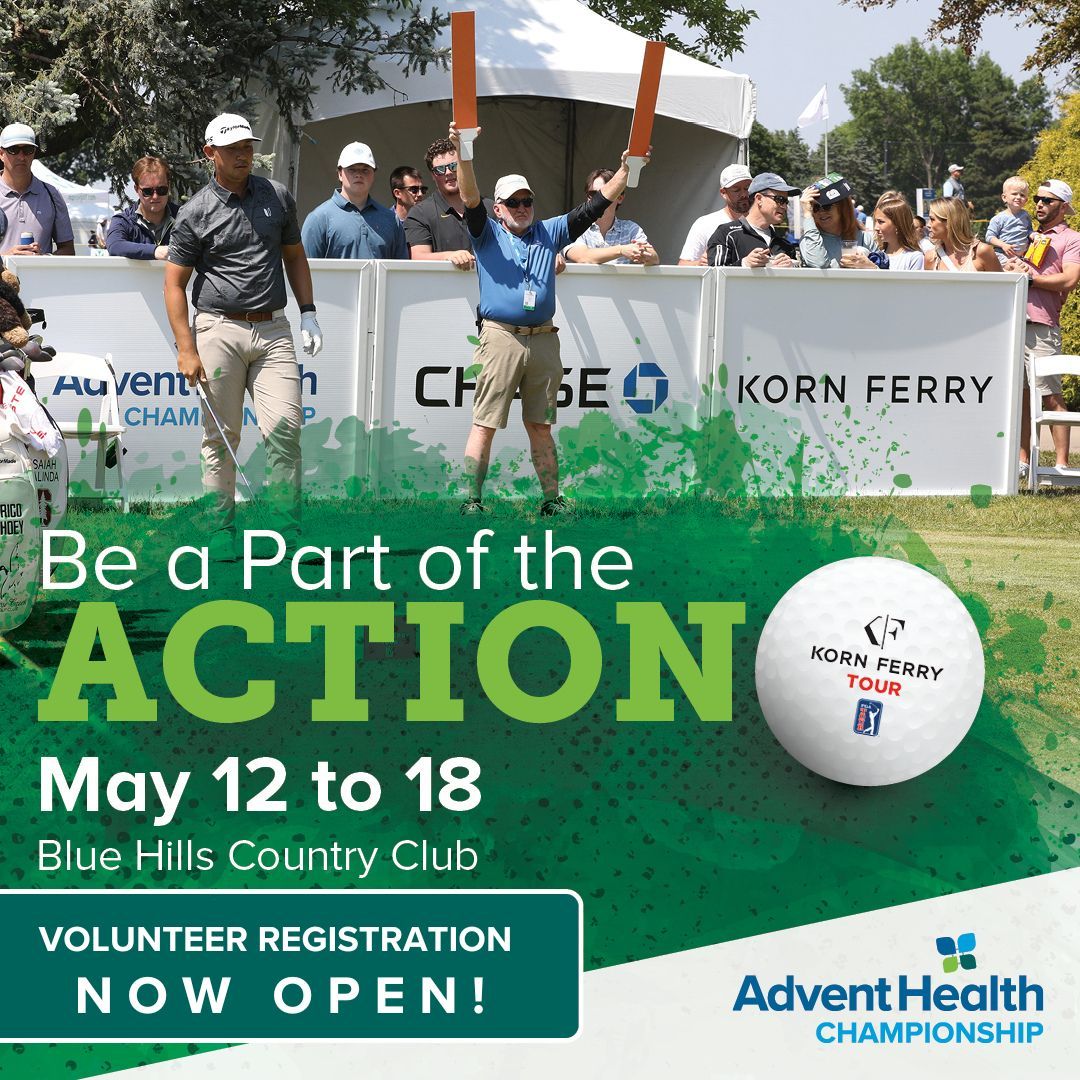 Calling all volunteers - registration for the 2025 AdventHealth Championship is now open! 

Click the link in our bio for more info 

#AdventHealthChampionship #ItsMoreThanGolf #KCHeartland